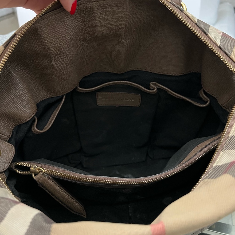 Burberry Brown and Beige Baby Bag - Picture 7 of 8
